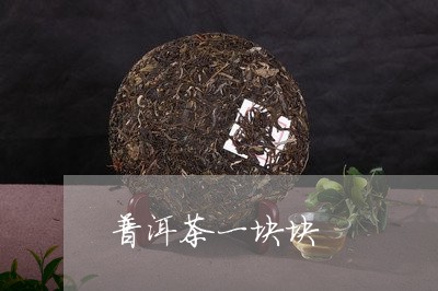 普洱茶一块块/2023112675169