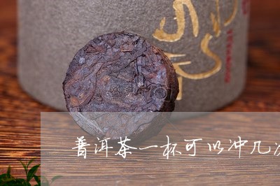 普洱茶一杯可以冲几次/2023061616046