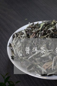 普洱茶一筒三百能喝吗/2023092643945