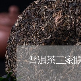 普洱茶三家联名款价格表/2023050506847