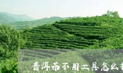 普洱茶不用工具怎么拆/2023062296969