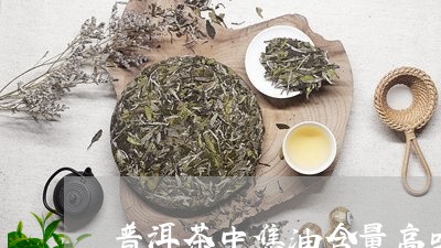 普洱茶中焦油含量高吗为什么/2023110633714