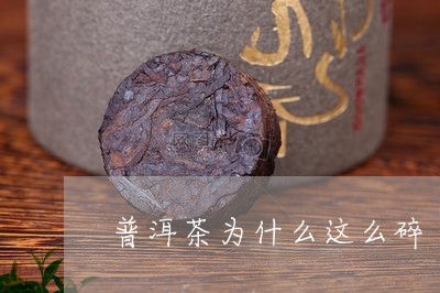 普洱茶为什么这么碎/2023071171392