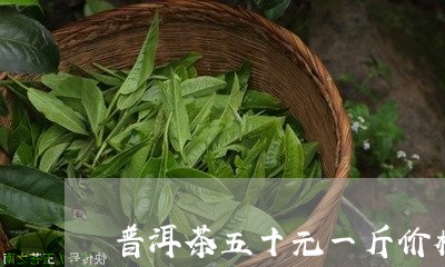 普洱茶五十元一斤价格表/2023050523736