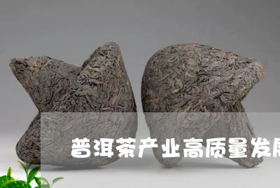 普洱茶产业高质量发展/2023093055160