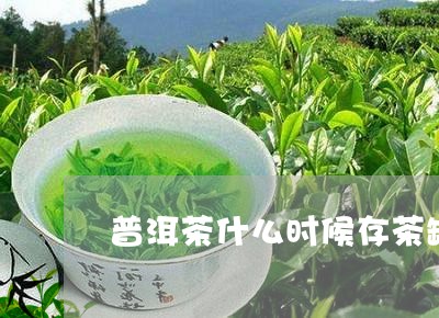 普洱茶什么时候存茶罐/2023061802795