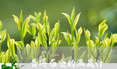 普洱茶仓的温度计/2023120415348