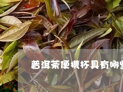 普洱茶便携杯具有哪些功能/2023082932694