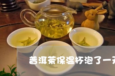 普洱茶保温杯泡了一天能喝吗/2023082965037