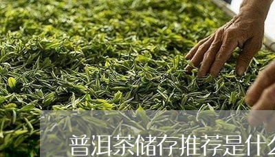 普洱茶储存推荐是什么时间/2023082928484