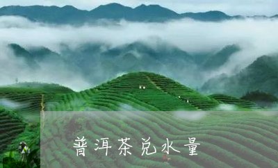 普洱茶兑水量/2023042780836