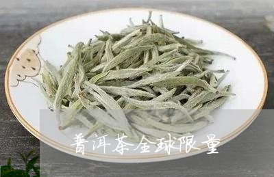 普洱茶全球限量/2023120320493