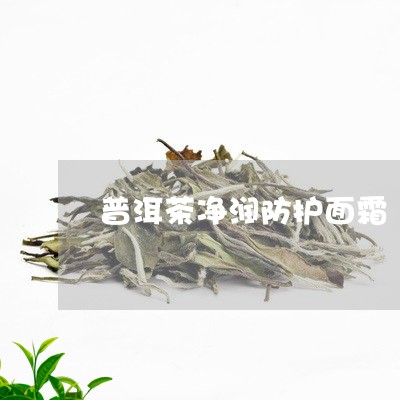 普洱茶净润防护面霜/2023120539370