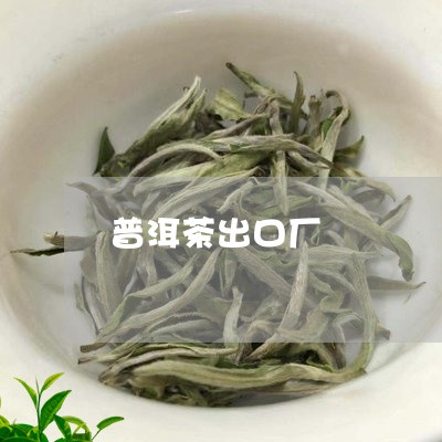 普洱茶出口厂/2023042804884