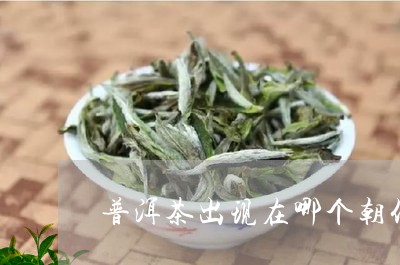 普洱茶出现在哪个朝代/2023062090593