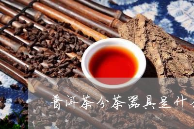 普洱茶分茶器具是什么/2023062428582