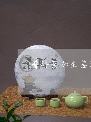 普洱茶加生姜治疗胃酸/2023100883715