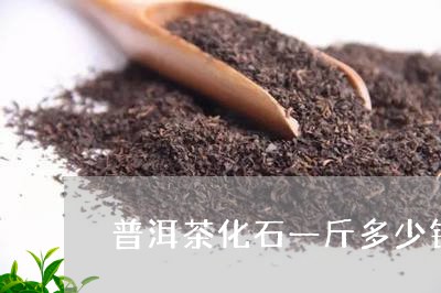 普洱茶化石一斤多少钱/2023072184837