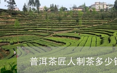 普洱茶匠人制茶多少钱/2023062212503