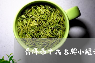 普洱茶十大名牌小罐茶都有哪些/2023053047269