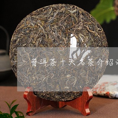 普洱茶十大名茶介绍词/2023110350404