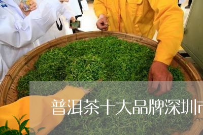 普洱茶十大品牌深圳市/2023092557379