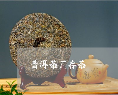 普洱茶厂存茶/2023081814749