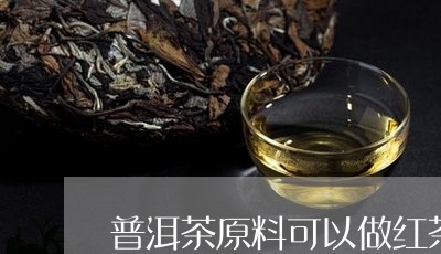 普洱茶原料可以做红茶吗/2023122023940