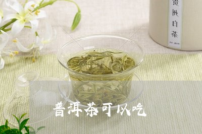 普洱茶可以吃/2023042897076