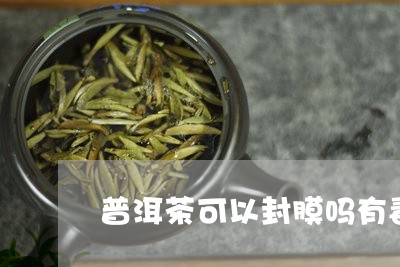 普洱茶可以封膜吗有毒吗/2023110449604