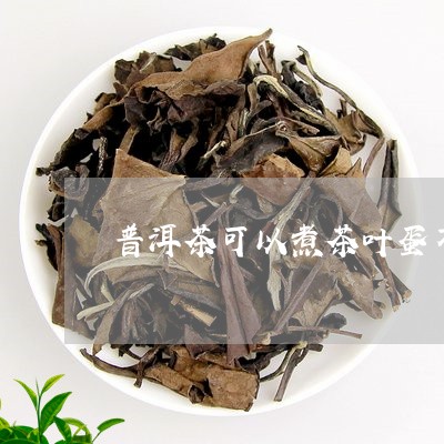 普洱茶可以煮茶叶蛋不/2023061383936