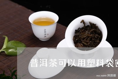 普洱茶可以用塑料袋密封包装吗/2023082642703