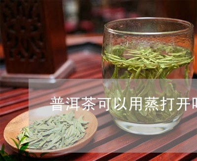 普洱茶可以用蒸打开吗/2023072327481