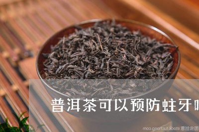 普洱茶可以预防蛀牙吗/2023062471614