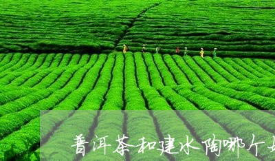 普洱茶和建水陶哪个好/2023062438480