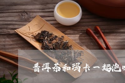 普洱茶和玛卡一起泡吗/2023092573704