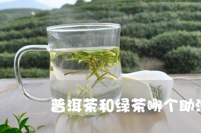 普洱茶和绿茶哪个助消/2023072486160