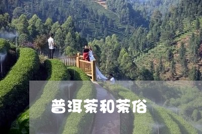 普洱茶和茶俗/2023042873597