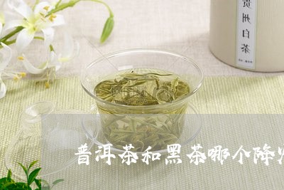 普洱茶和黑茶哪个降火/2023080206149