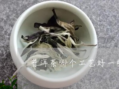 普洱茶哪个工艺好一些呢/2023110361616