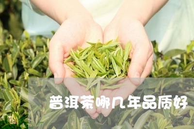 普洱茶哪几年品质好/2023083087472