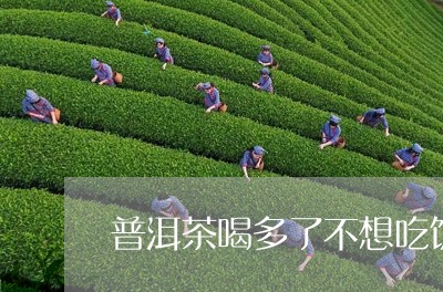 普洱茶喝多了不想吃饭/2023062454946