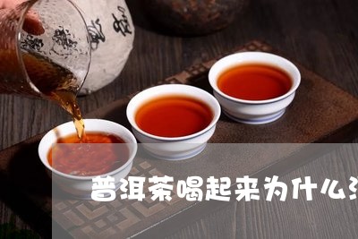 普洱茶喝起来为什么没有茶味呢/2023110313925