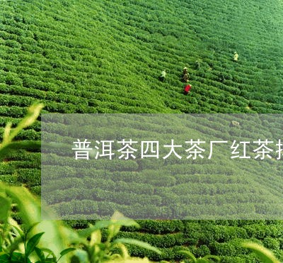 普洱茶四大茶厂红茶排名/2023050689373