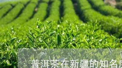 普洱茶在新疆的知名度/2023061751603