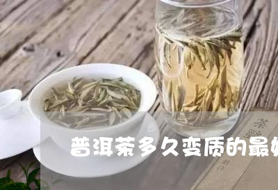 普洱茶多久变质的最好喝/2023121626148