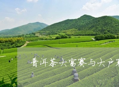 普洱茶大富赛与大户赛/2023092637149