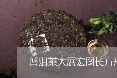 普洱茶大展宏图长方形/2023093043039