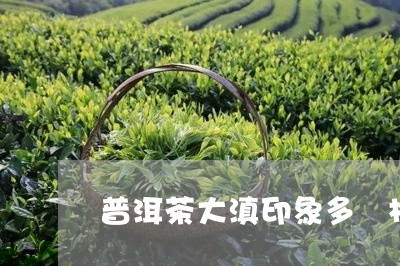 普洱茶大滇印象多價格/2023072211592