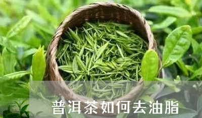 普洱茶如何去油脂/2023120482583